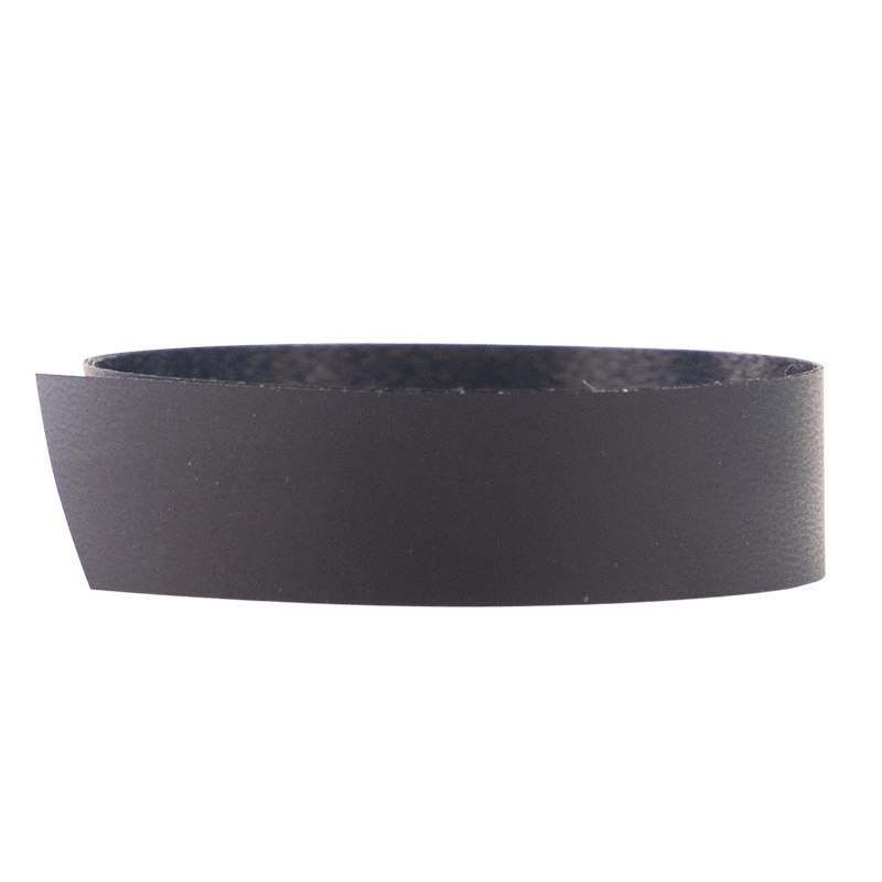 Polyband matt metallic svart