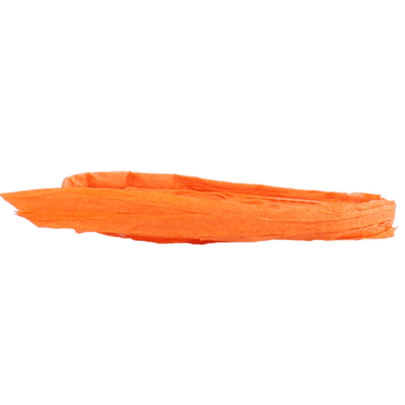 Papperband raffia orange - 1