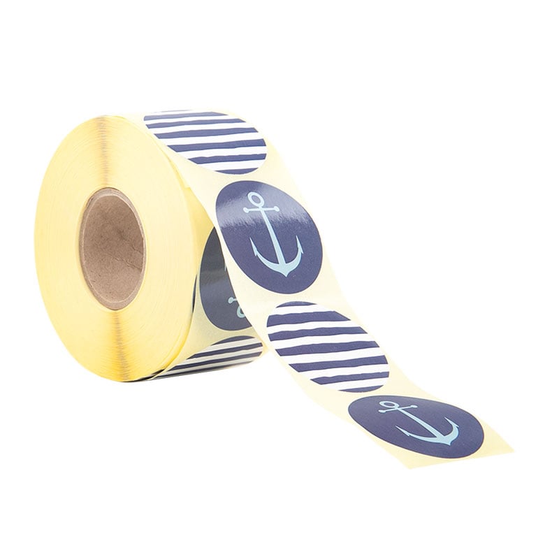 Etikett Miami blue "randig/ankare"   UTFÖRSÄLJNING - 1