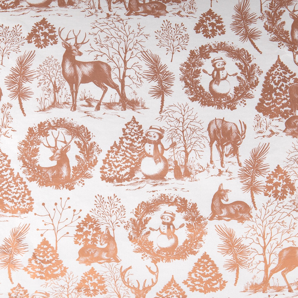Silkespapper Red Deer