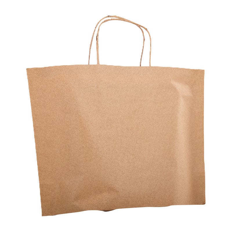 Papperskasse Pouch natur återvunnet papper - 1