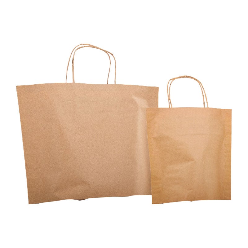 Papperskasse Pouch natur återvunnet papper - 2