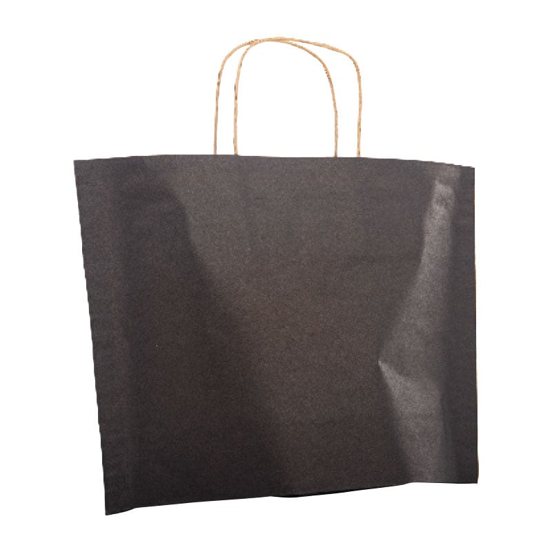 Papperskasse Pouch svart återvunnet papper - 2