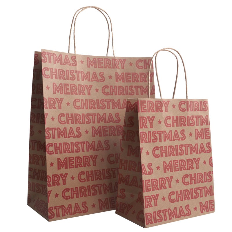 Papperskasse For X-mas Red - 3