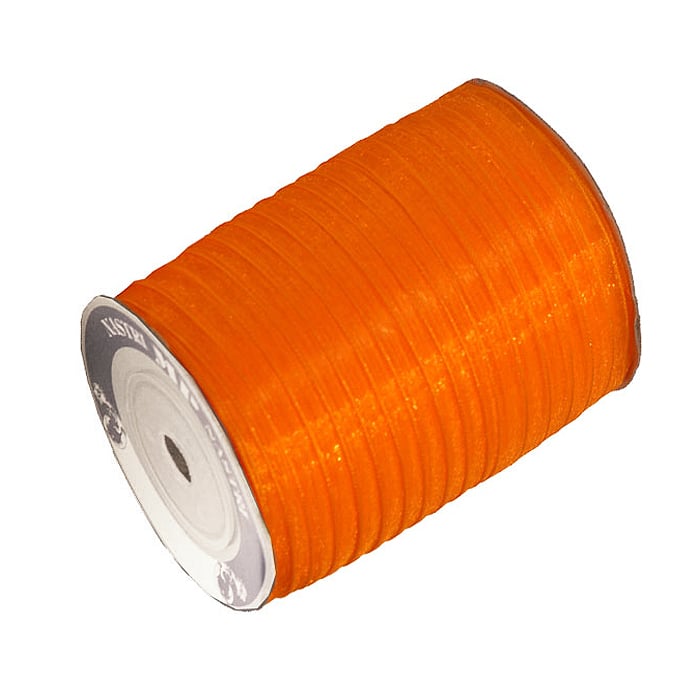 Presentband organza orange - 1