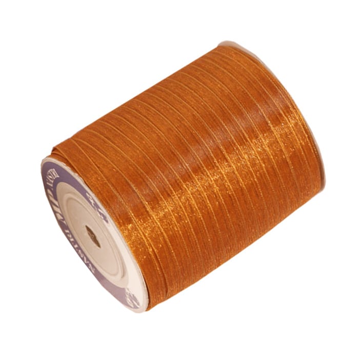 Presentband organza ocra - 1