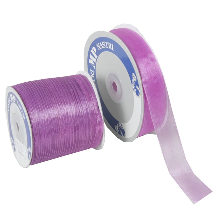 Presentband organza lilacerise - 1