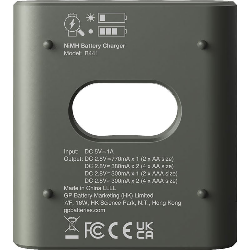 Batteriladdare GP B411 - 4