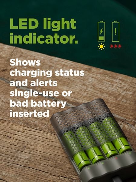 Batteriladdare GP ReCyko Speed - 4