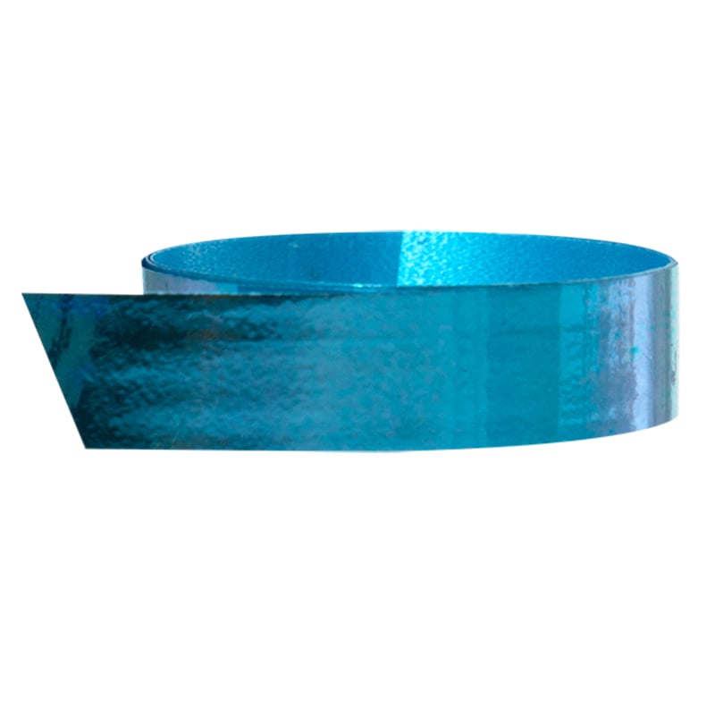 Presentband metallic turkos - 1