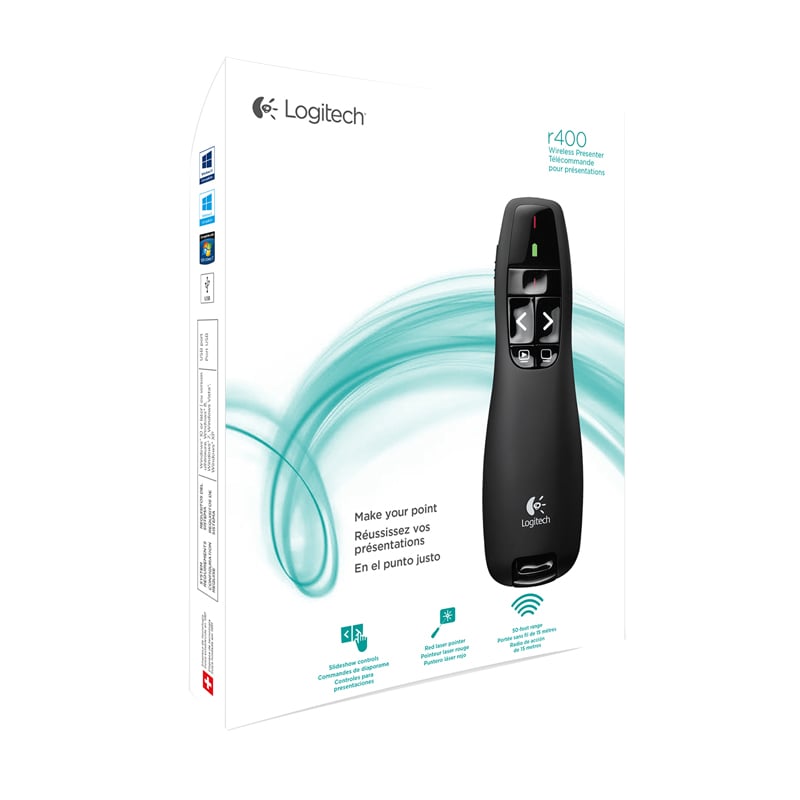 Logitech Trådlös Presentatör R400 - 3