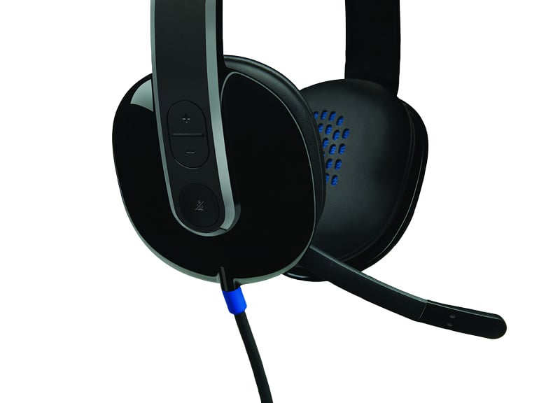 Logitech H540 Hörlurar - USB - 3