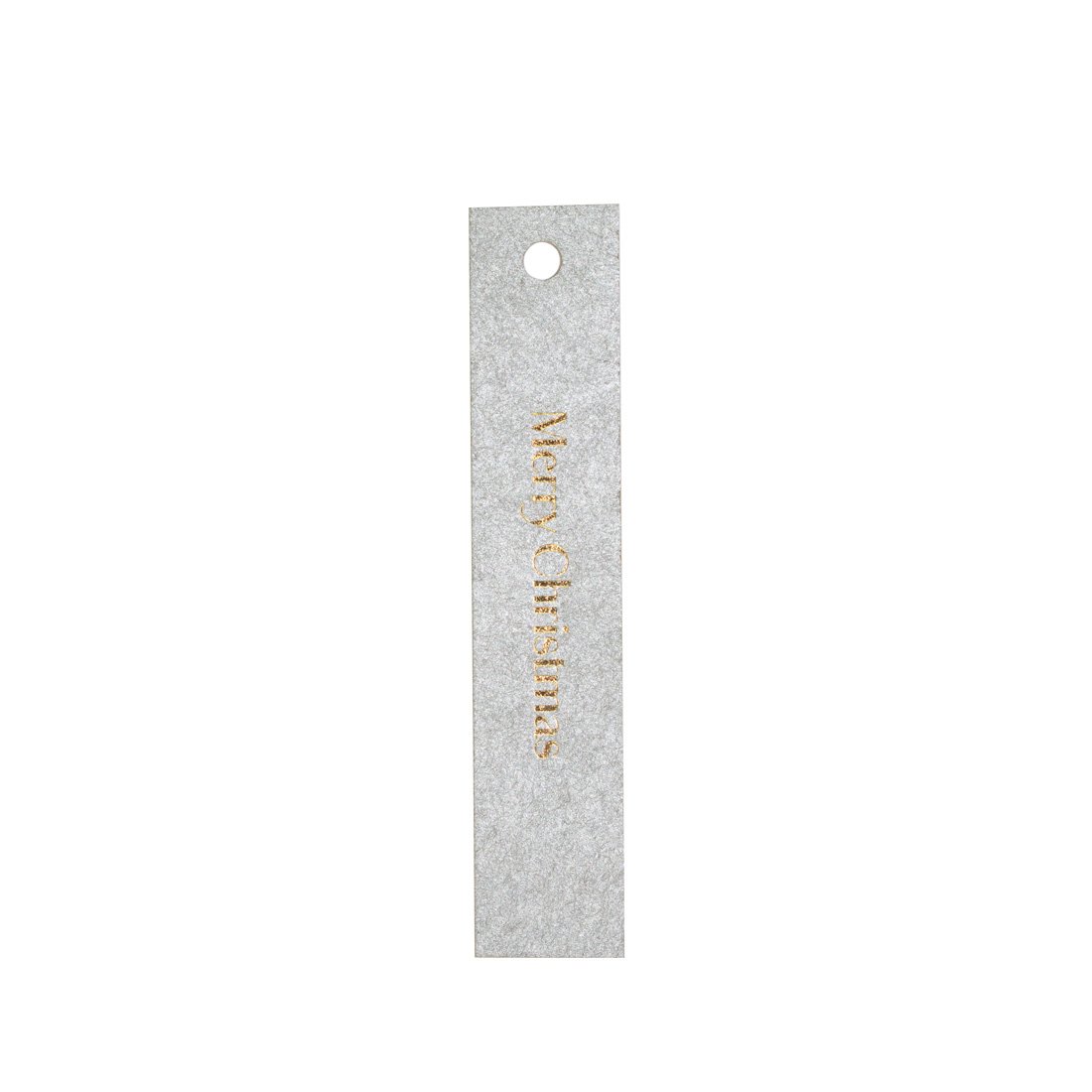Hängetikett Merry Christmas Silver