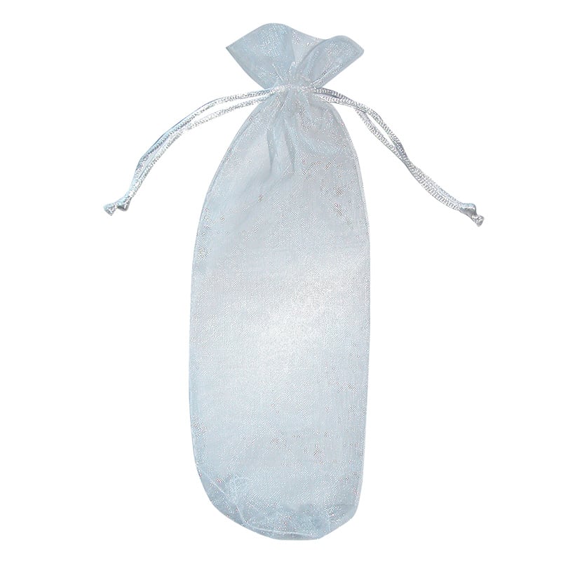 Organzapåse vit med rund botten - 1