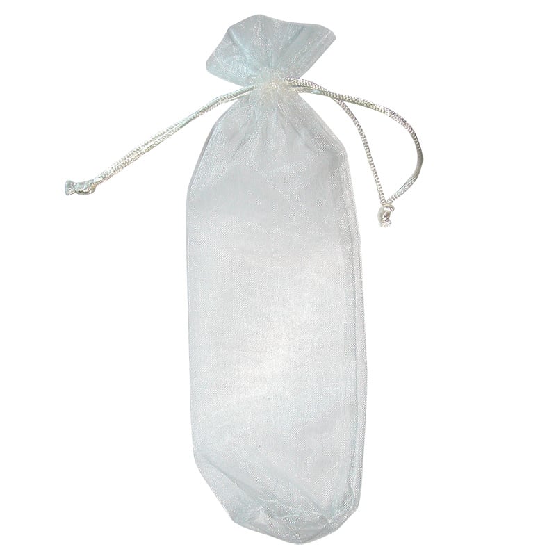 Organzapåse creme med rund botten - 1