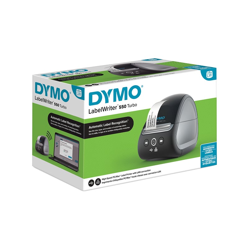 Etikettskrivare Dymo LabelWriter 550 Turbo - 3