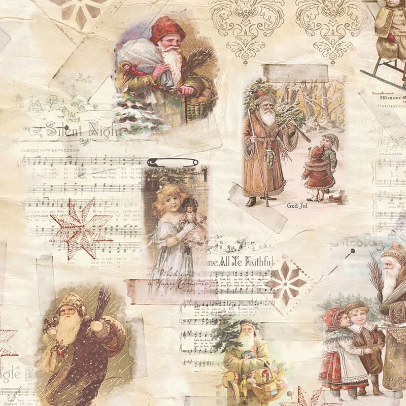 Julpapper Silent Night