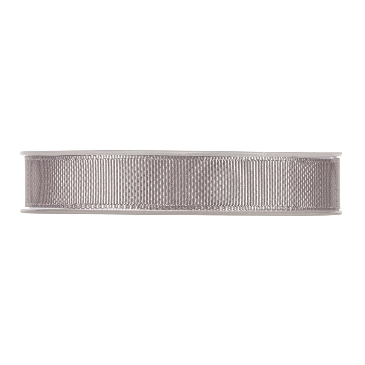 Satinband ribbad ljusgrå - 1