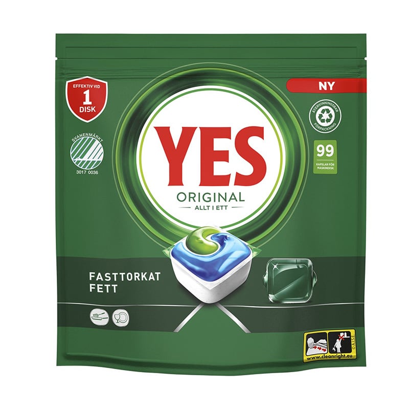 Yes Powerdrops Maskindisktabletter - 1