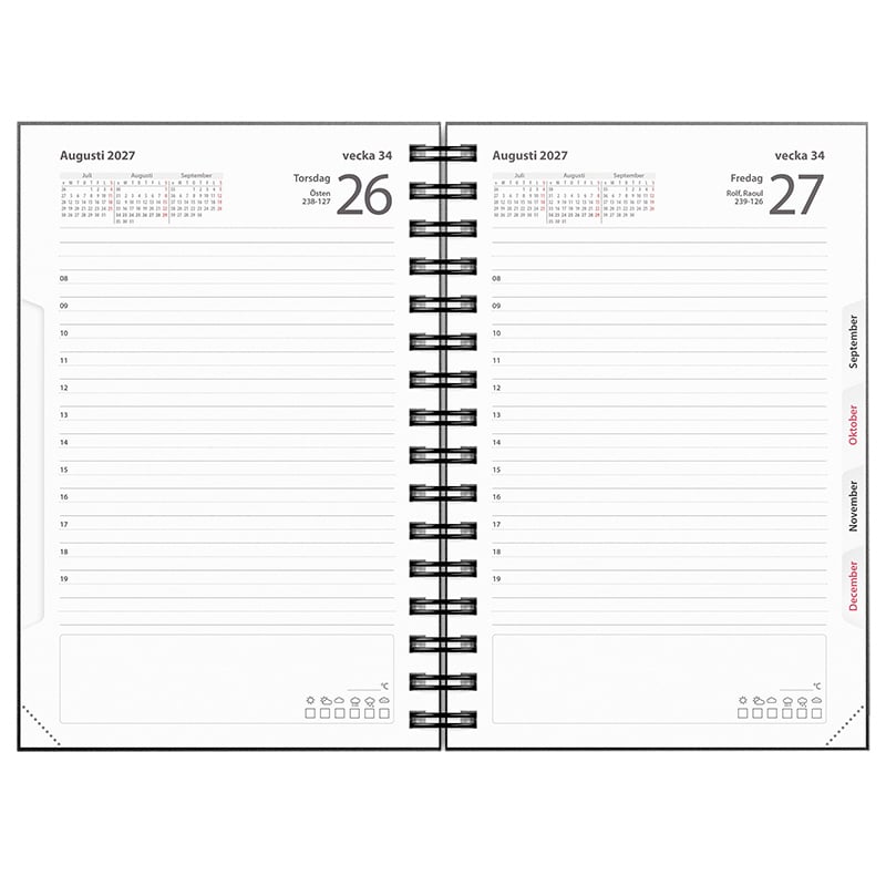 Dagbokskalender 2027 - 2