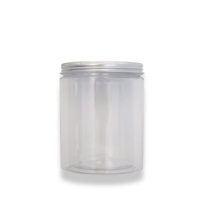 Plastburk med aluminiumlock - 2