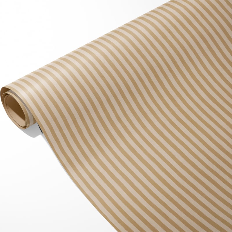 Presentpapper konsumentrullar i box. Floating stripe - 1