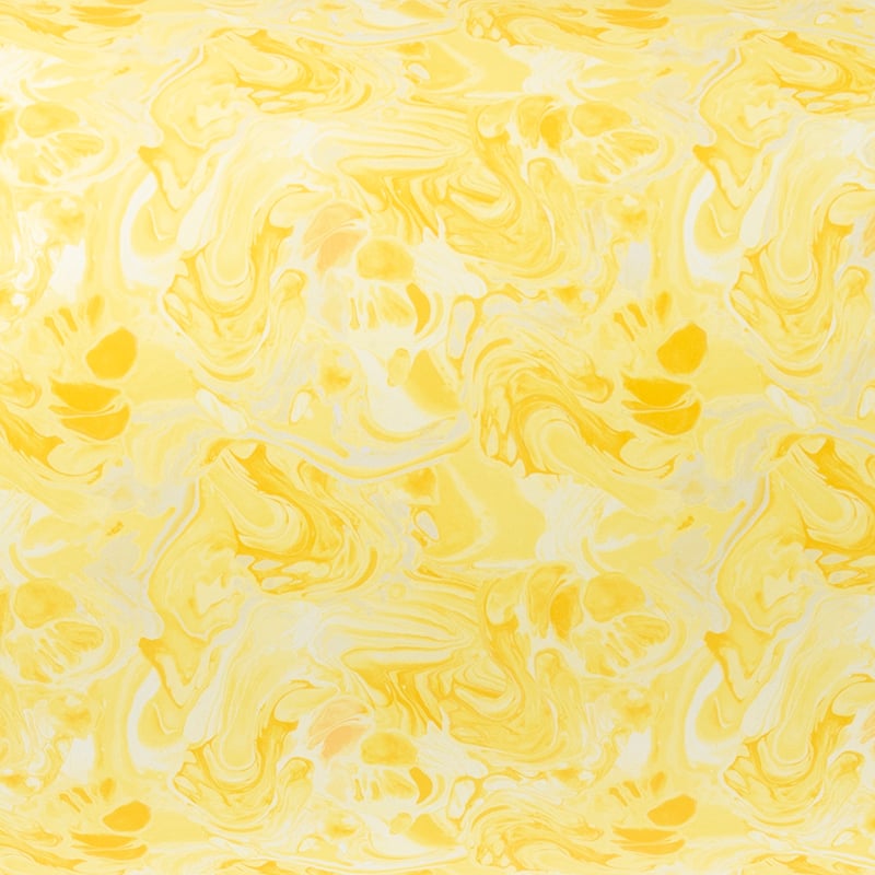 Presentpapper Yellow Marble - 1
