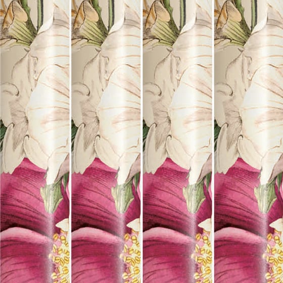 Presentpapper konsumentrullar i box. Kew Garden - 3