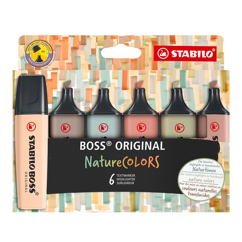 Stabilo Boss Överstrykningspenna Natur - 3