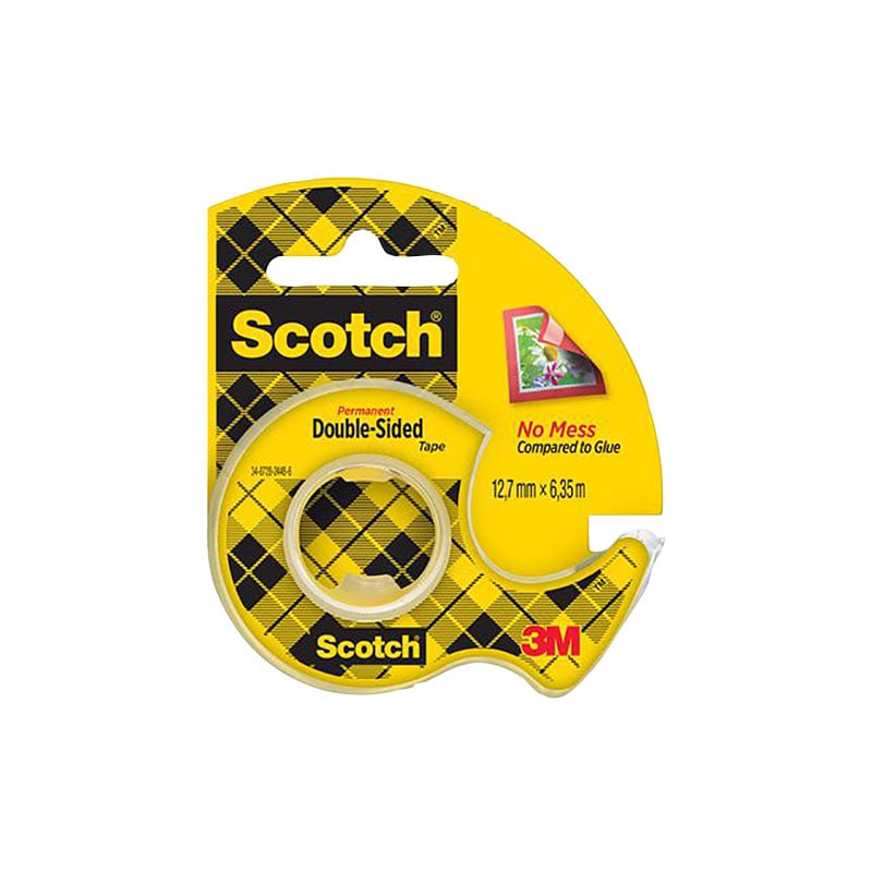 Dubbelhäftande tejp Scotch 6m x 12mm - 1