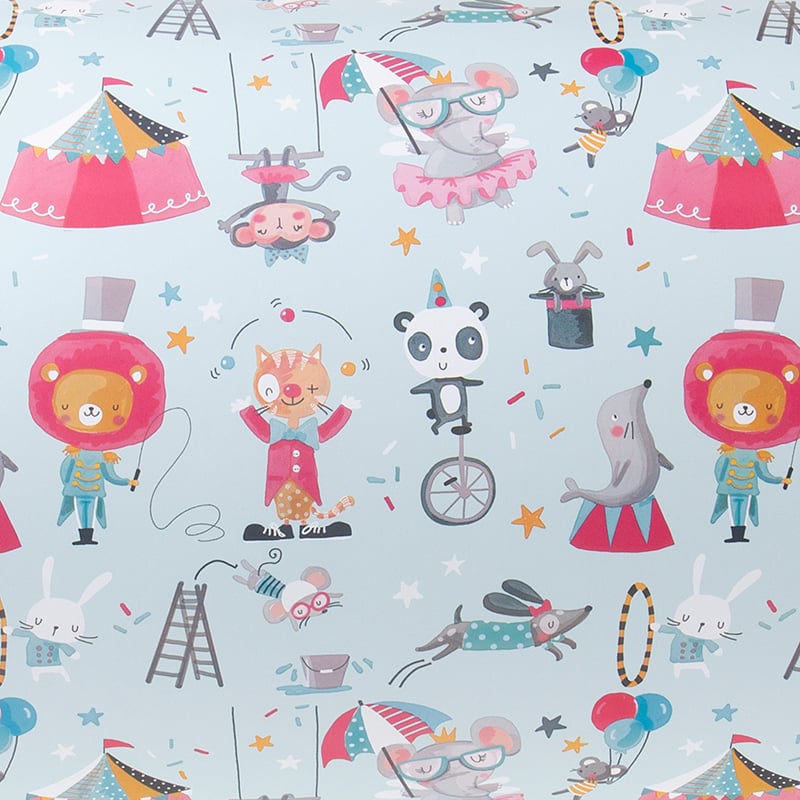 Presentpapper Cirkus - 2