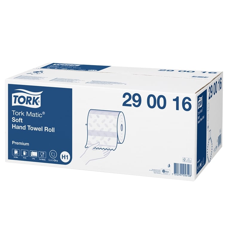 Handdukspapper på rulle Tork Premium Soft H1 - 2