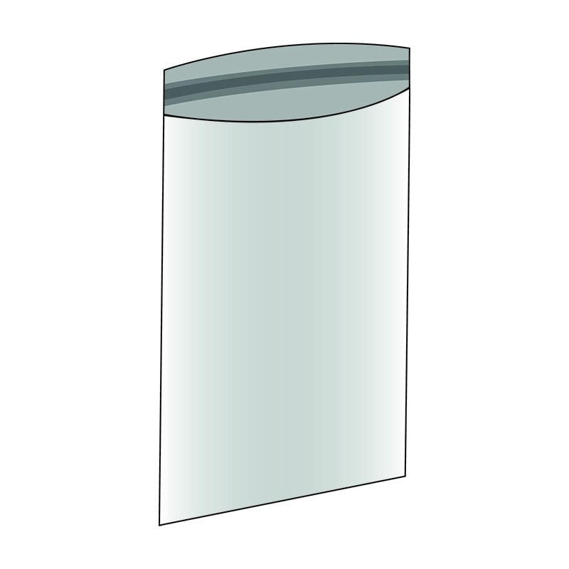 Cellofanpåse plan med tejpförslutning - 1