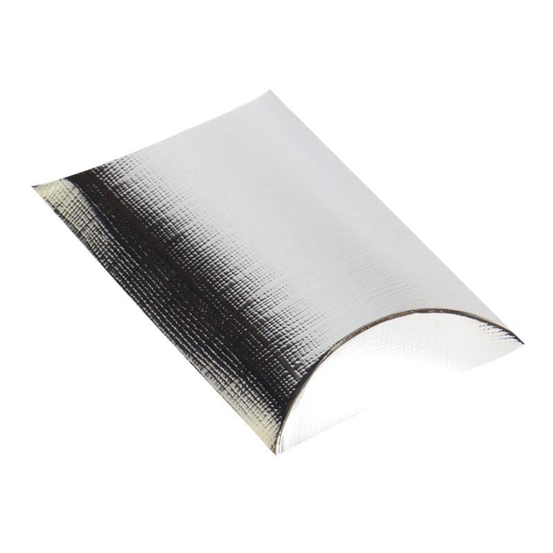 Presentkartong planoval silver - 2