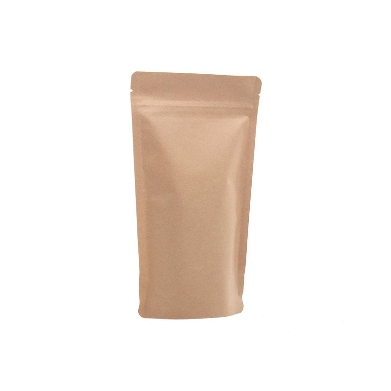 Återförslutningsbar Zip-påse natur kraft/PET/PP - 1