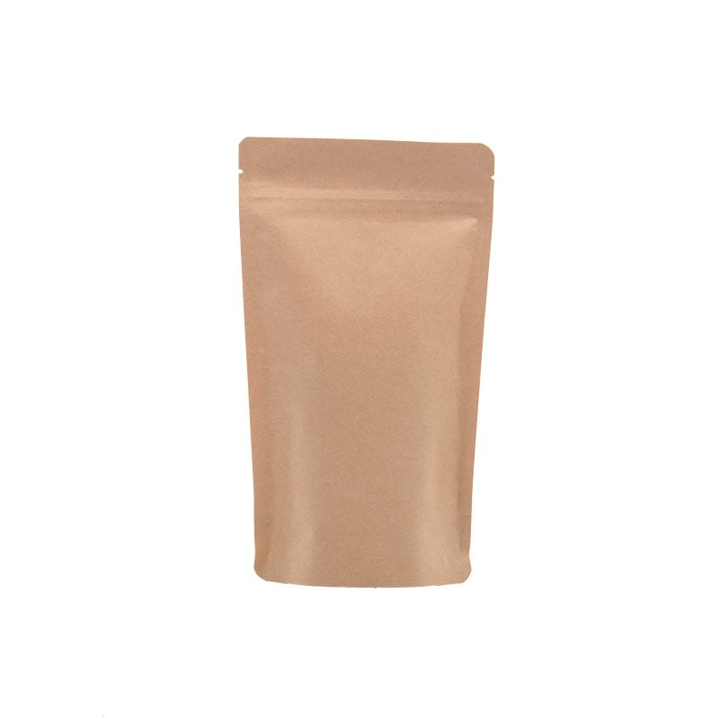 Återförslutningsbar Zip-påse natur kraft/PET/PP - 4