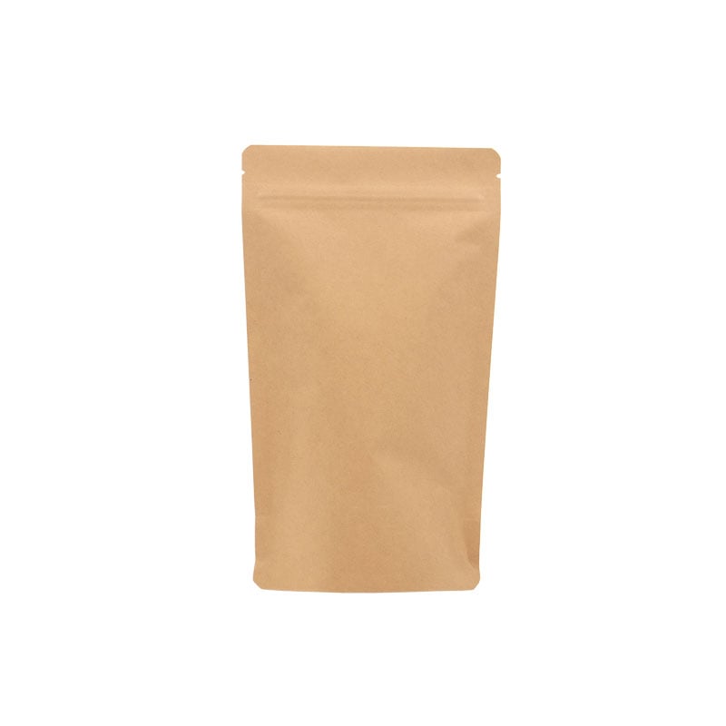 Återförslutningsbar Zip-påse natur kraft/aluminium/PE el CPP - 4