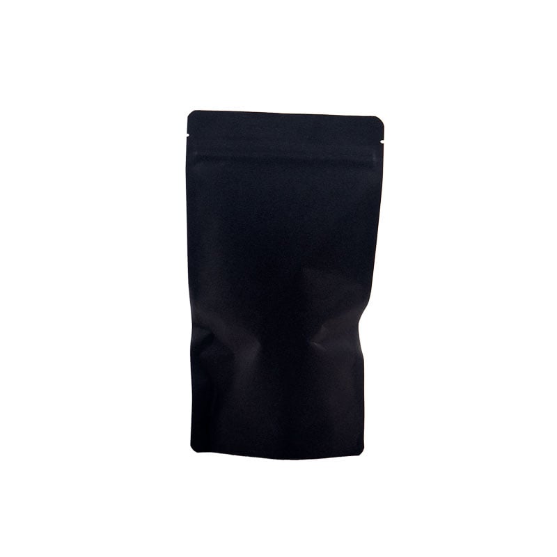 Återförslutningsbar Zip-påse svart kraft/PET/CPP - 4