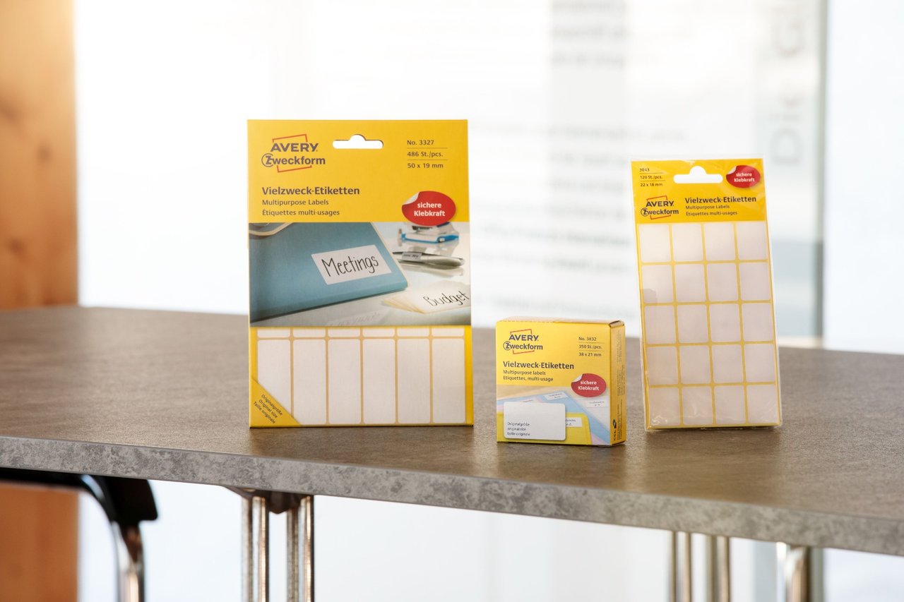 Avery etiketter Handskrift - 1