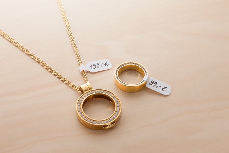 Prisetikett till smycken - 1