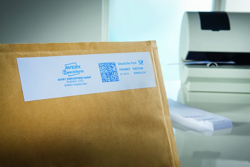 Avery frankeringsetiketter 3441 - 2