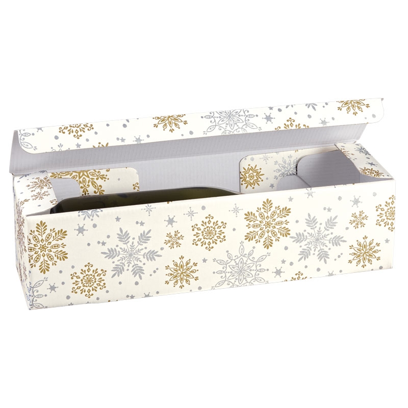 Presentkartong/flasklåda Crystal liggande