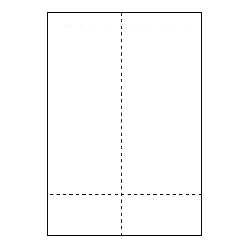 STE fraktetikett laser 105 x 270 mm med kvittodel - 1