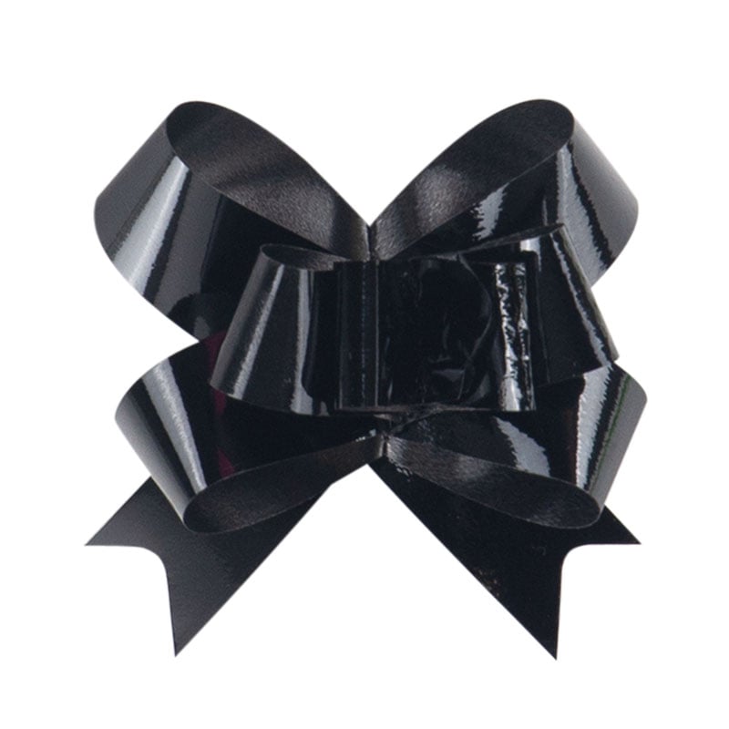 Dragrosett metallic svart - 2