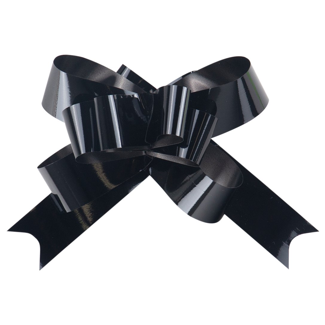 Dragrosett metallic svart - 1