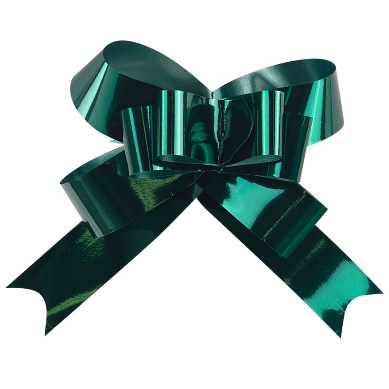 Dragrosett metallic mörkgrön - 1