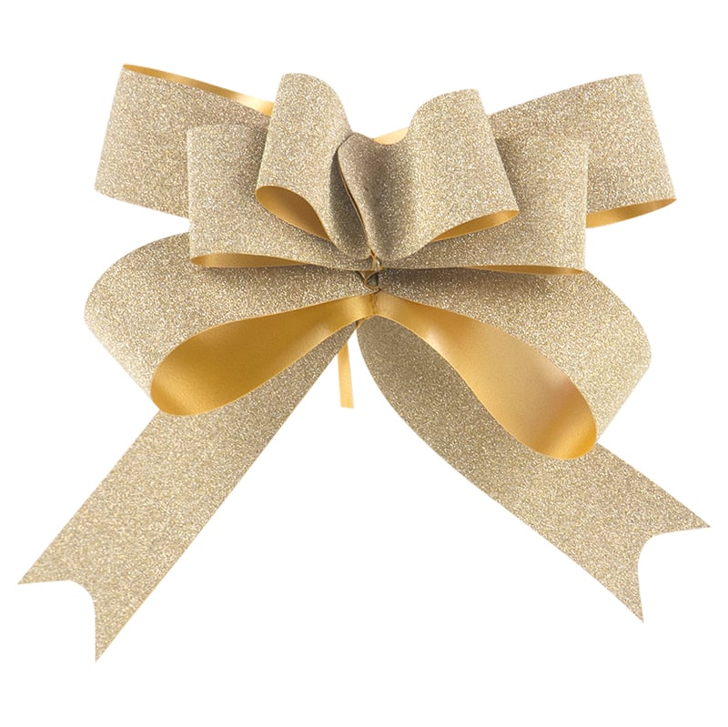 Dragrosett Lido glitter guld - 1