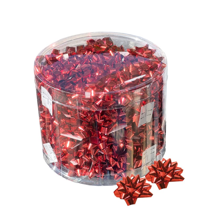 Presentrosett mini röd - 1