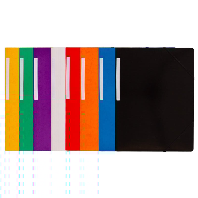 Gummibandsmapp Papp A4 - 1