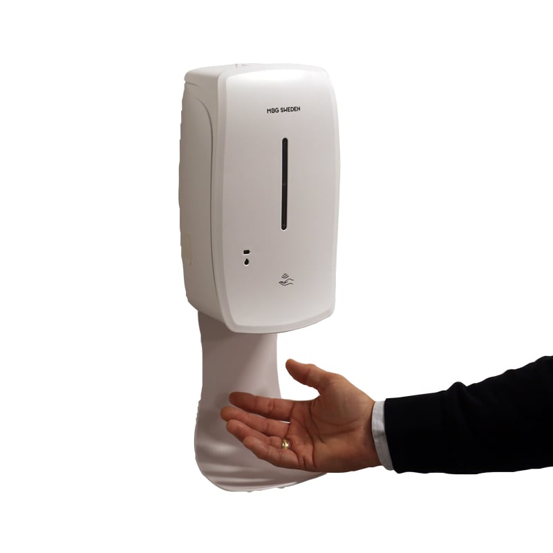 Automat för handsprit med golvstativ - 2